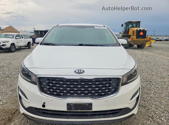 KNDMB5C18K6515163 2019 KIA SEDONA Белый Вид сзади