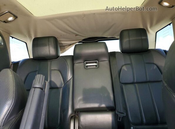SALWR2KF7GA643780 2016 LAND ROVER RANGE ROVER Black უკანა სალონის ხედი
