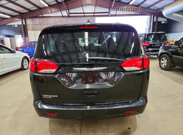 2C4RC1DG1LR172477 2020 CHRYSLER VOYAGER Black Widok wnętrza z przodu