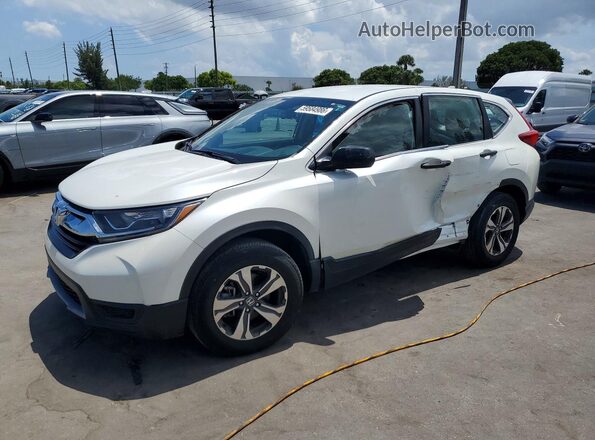 2HKRW6H33JH225671 2018 HONDA CR-V White Задня ліва чверть