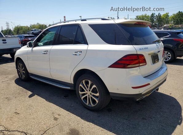 4JGDA5HB9GA757044 2016 MERCEDES-BENZ GLE-CLASS White უკანა მარჯვენა