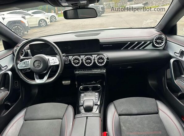 W1K5J5BB0MN167360 2021 MERCEDES-BENZ CLA-CLASS White Rear view