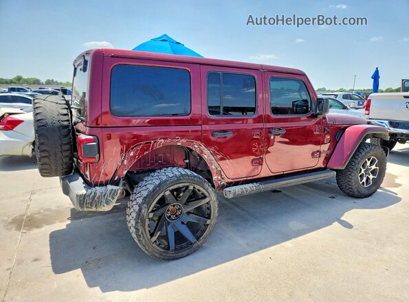 1C4HJXFG6MW569077 2021 JEEP WRANGLER Red Przód prawy