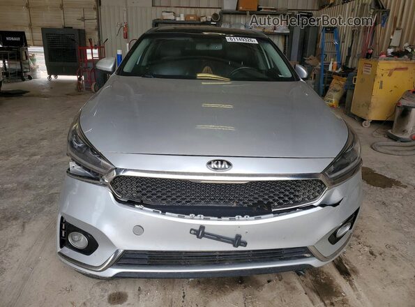 KNALC4J13H5045268 2017 KIA CADENZA Silver Rear view