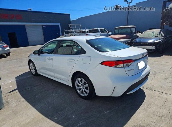 5YFEPMAE1MP166249 2021 TOYOTA COROLLA White Delantero derecho