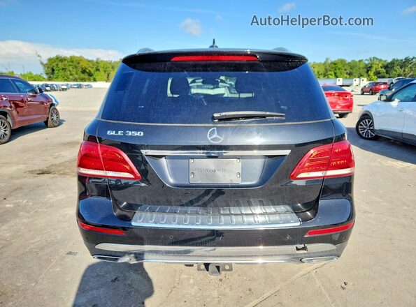 4JGDA5JB7HA947520 2017 MERCEDES-BENZ GLE-CLASS Black Front interior view