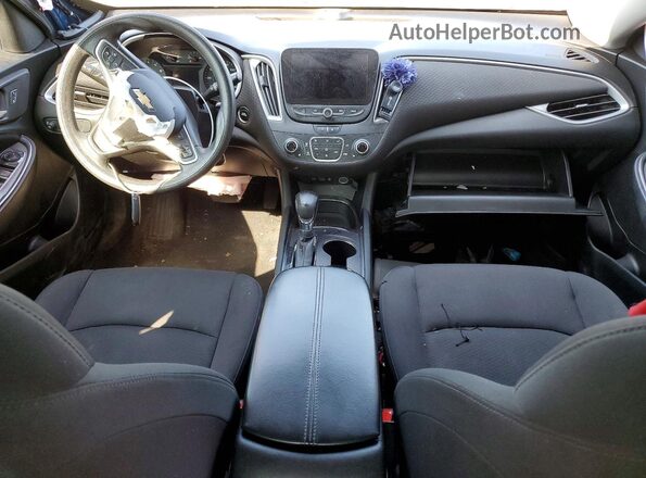 1G1ZD5ST1NF130737 2022 CHEVROLET MALIBU Blue Widok zestawu wskaźników