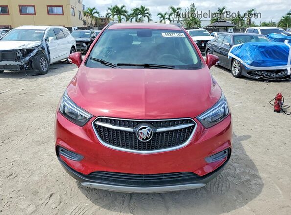 KL4CJASB8KB716788 2019 BUICK ENCORE Red Rear view