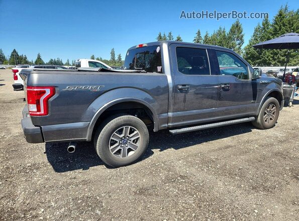 1FTEW1EG8HFA47317 2017 FORD F150 Charcoal Front right