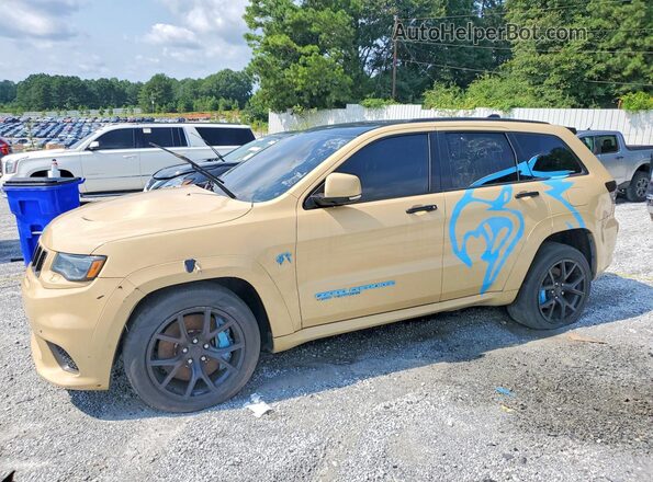 1C4RJFN93JC223597 2018 JEEP GRAND Gold Rear left