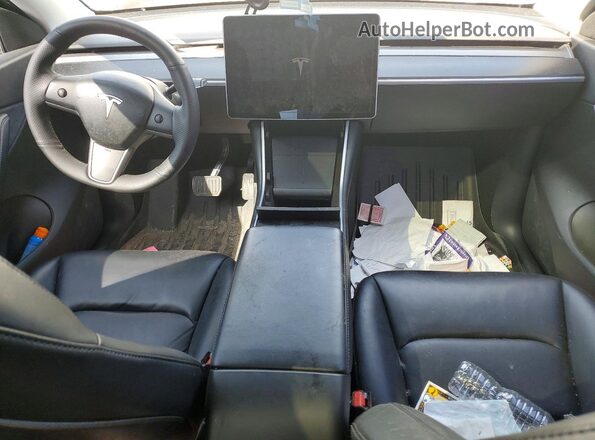5YJYGDEF4LF000723 2020 TESLA MODEL White Вид щитка приладів