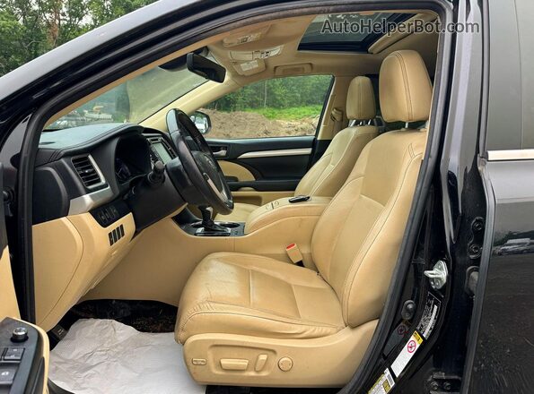 5TDJZRFHXJS897290 2018 TOYOTA HIGHLANDER Black Սալոնի 360 աստիճան տեսք