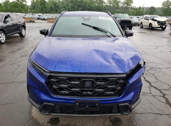 5J6RS6H80SL001014 2025 HONDA CR-V Синий Вид сзади