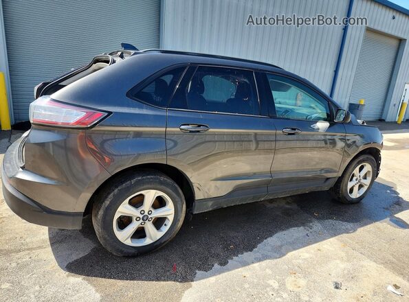 2FMPK3G93JBC12241 2018 FORD EDGE Gray Delantero derecho