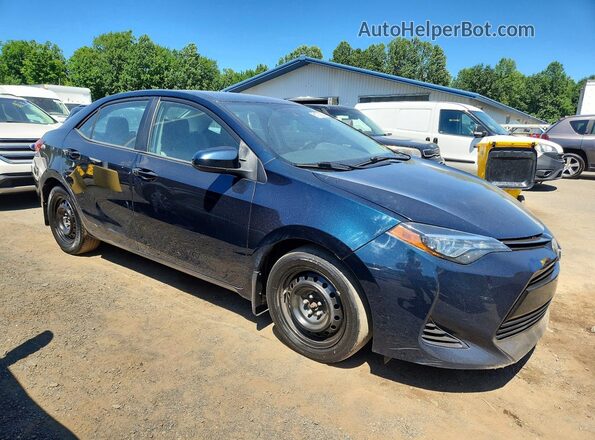 2T1BURHE4JC118304 2018 TOYOTA COROLLA Blue წინა ხედი