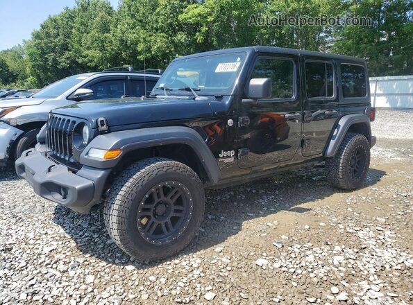 1C4HJXDG1JW289520 2018 JEEP WRANGLER Black Задня ліва чверть