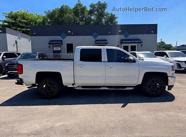 3GCPCRECXJG597832 2018 CHEVROLET SILVERADO Белый Панорамный вид салона 360°