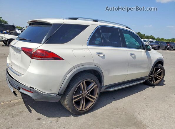 4JGFB4JBXMA392136 2021 MERCEDES-BENZ GLE Белый Передняя правая четверть