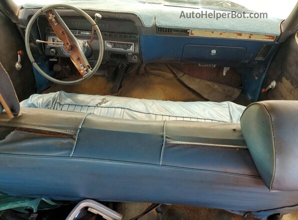 156690Y103316 1970 CHEVROLET CAPRICE Blue წინა პანელის ხედი