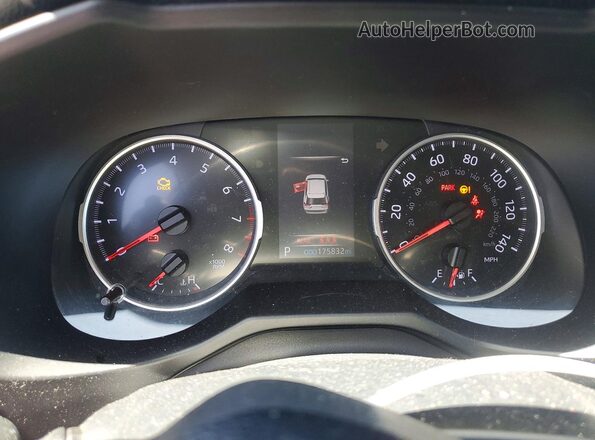 2T3H1RFV3KC032707 2019 TOYOTA RAV4 Серый Вид задних сидений
