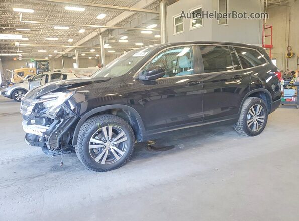 5FNYF6H63GB060282 2016 HONDA PILOT Black Задня ліва чверть