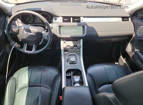 SALVP2BG3HH193516 2017 LAND ROVER RANGE Угольный Вид щитка приборов