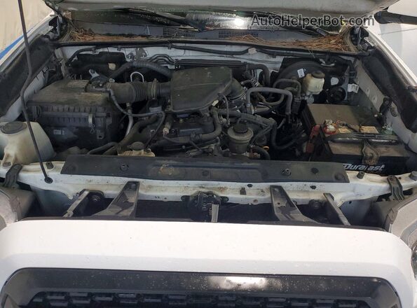 5TFAX5GN8HX102096 2017 TOYOTA TACOMA White Engine compartment view