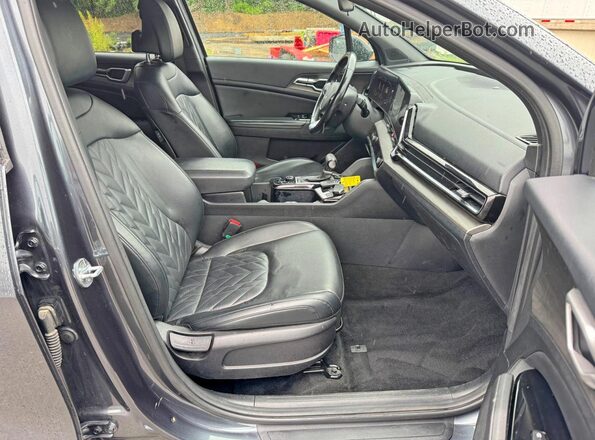 5XYK6CAFXPG027528 2023 KIA SPORTAGE Black Հետևի տեսք