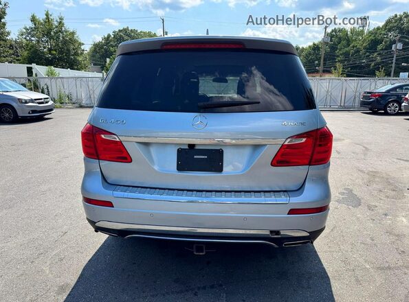 4JGDF6EE3GA668754 2016 MERCEDES-BENZ GL-CLASS Silver Rear view