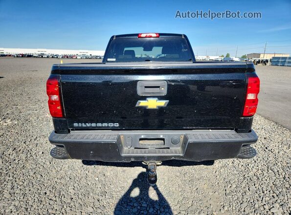 1GCUKNEC2JF102507 2018 CHEVROLET SILVERADO Черный Вид салона спереди