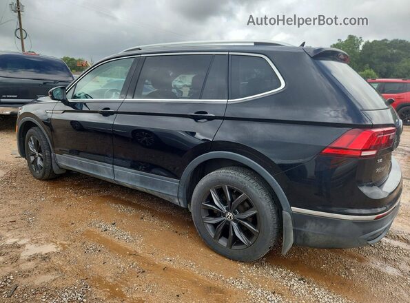 3VV2B7AX3NM036164 2022 VOLKSWAGEN TIGUAN Black Trasero derecho