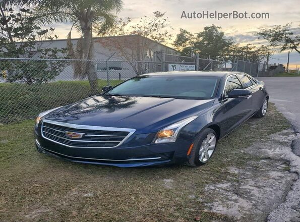1G6AH5RXXG0113705 2016 CADILLAC ATS Blue Задня права чверть
