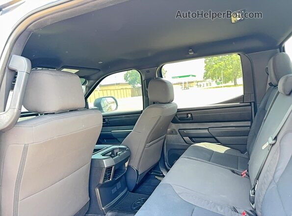 5TFKB5AB4TX052680 2026 TOYOTA TUNDRA Gray Vista de la etiqueta del VIN