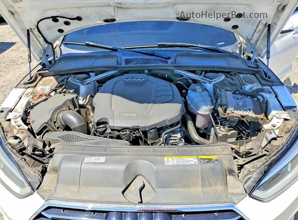 WAUANCF5XKA059139 2019 AUDI A5 Белый Вид подкапотного пространства