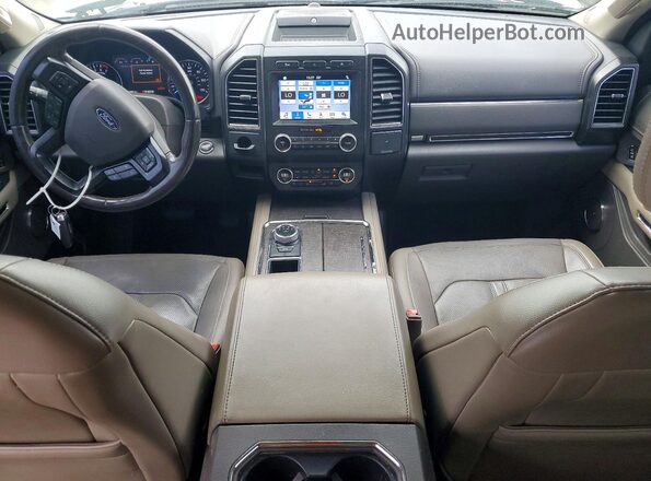 1FMJK1KT8KEA42638 2019 FORD EXPEDITION White Սարքավորումների վահանակի տեսք