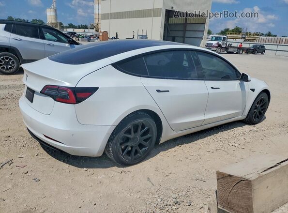 5YJ3E1EA1MF084679 2021 TESLA MODEL White Delantero derecho