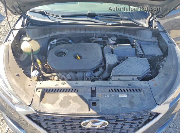 KM8J3CA4XKU990628 2019 HYUNDAI TUCSON Charcoal Вид наклейки з VIN-кодом