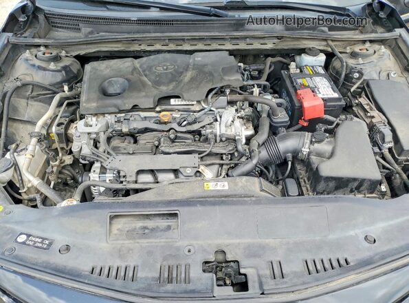 4T1B61HK6KU813059 2019 TOYOTA CAMRY Черный Вид подкапотного пространства