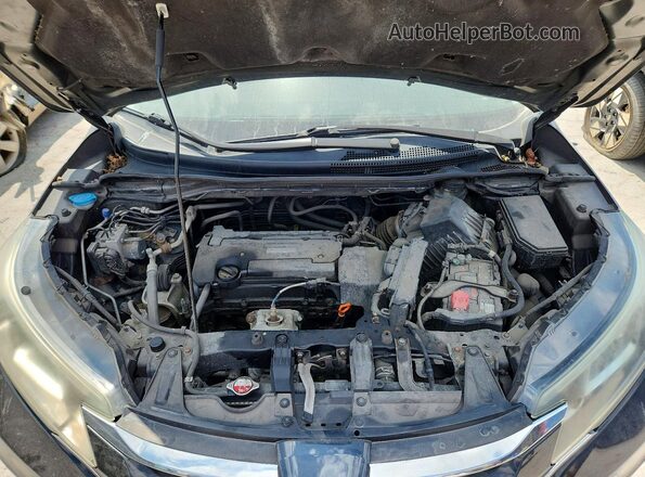 3CZRM3H33GG700039 2016 HONDA CR-V Black VIN კოდის სტიკერის ხედი