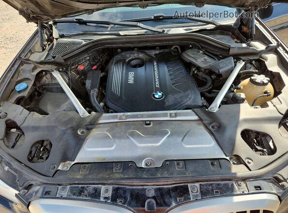 5UXTS3C56J0Y99026 2018 BMW X3 Black Widok naklejki z numerem VIN