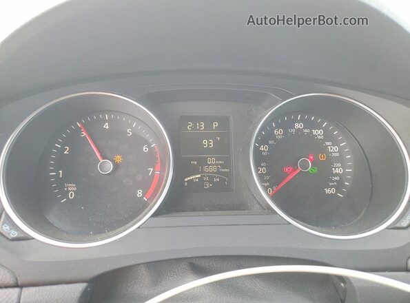 3VW267AJXGM281798 2016 VOLKSWAGEN JETTA Черный Вид задних сидений