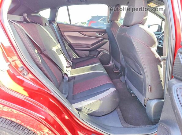 4S3GTAL66P3720715 2023 SUBARU IMPREZA Red Вид задньої частини салону