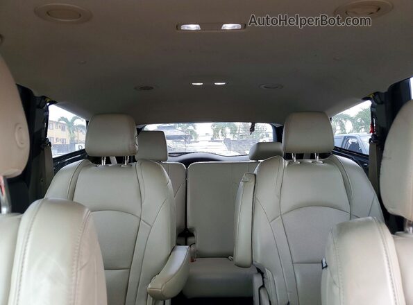 5GAERBKW5JJ138560 2018 BUICK ENCLAVE Серый Вид задней части салона