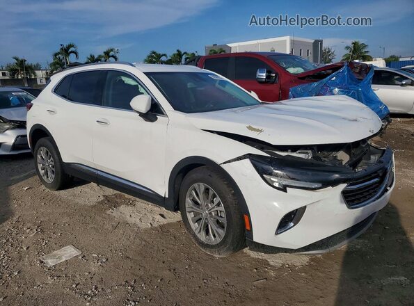 LRBAZLR42ND136808 2022 BUICK ENVISION White Widok z przodu