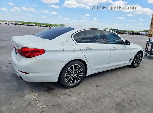 WBAJA9C59JB253480 2018 BMW 5 SERIES White Передня права чверть