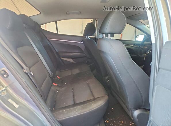 KMHD74LF6JU648159 2018 HYUNDAI ELANTRA Gray Vista interior trasera