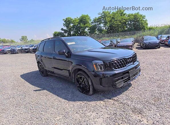 5XYP3DGC2SG614607 2025 KIA TELLURIDE Black Przód prawy