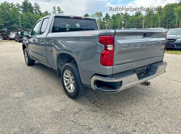 1GCRYJEK6NZ126060 2022 CHEVROLET SILVERADO Серый Передняя правая четверть