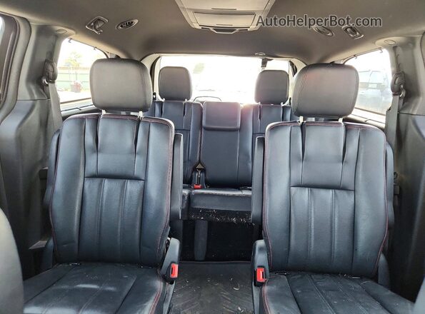 2C4RDGEG8HR740679 2017 DODGE CARAVAN Gray Widok wnętrza z tyłu