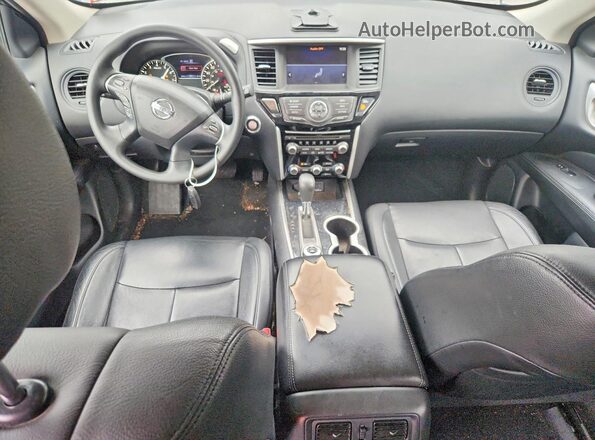 5N1DR2MM8KC632094 2019 NISSAN PATHFINDER Black Widok zestawu wskaźników